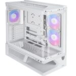 MSI MPG VIXTA 300R PZ W Midi Tower Computer Case White ATX micro ATX Mini-ITX Liquid Cooling RGB USB-C