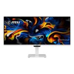 MSI PRO MAX 341QPXW14G 34" UWQHD 144Hz QD-OLED Ultrawide Monitor White
