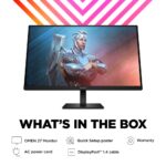 OMEN by HP OMEN 27 Gaming Monitor 27" Full HD 165Hz IPS Black