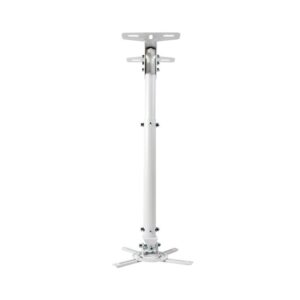 Optoma OCM815 Universal Projector Pole Mount 15kg Load Capacity White Compatible with M3 M4 M5 M6