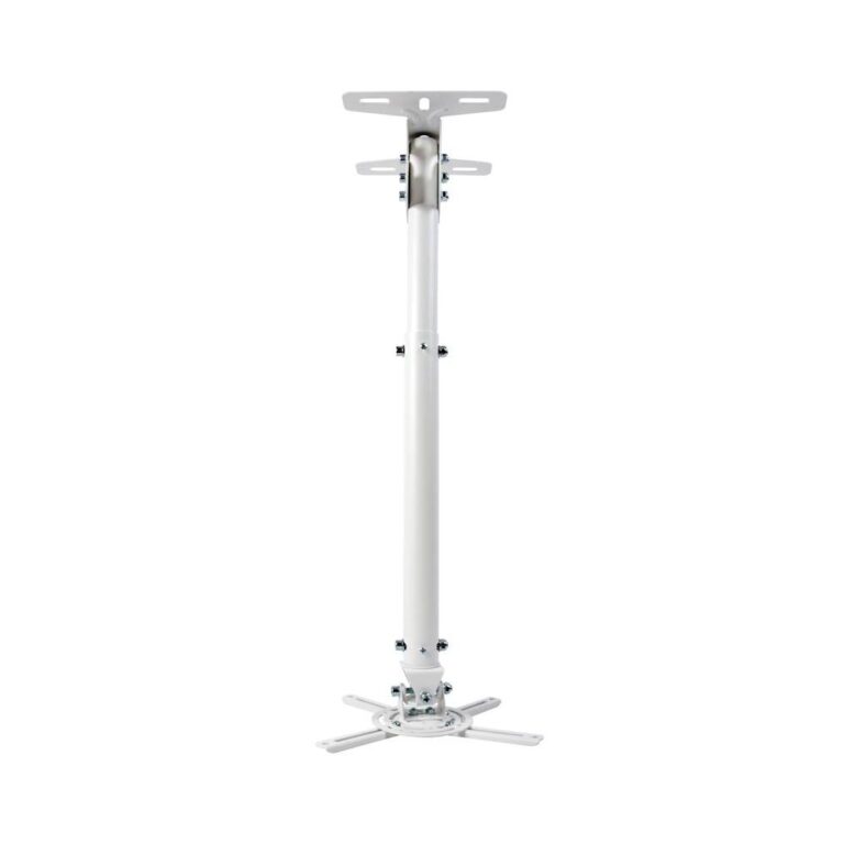 Optoma OCM815 Universal Projector Pole Mount 15kg Load Capacity White Compatible with M3 M4 M5 M6