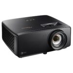 Optoma PK52 Standard Throw Laser Projector UHD 4K 3840x2160 3500 ANSI Lumens DLP HDR 3D Smart Black