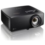 Optoma PK52 Standard Throw Laser Projector UHD 4K 3840x2160 3500 ANSI Lumens DLP HDR 3D Smart Black