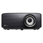 Optoma PK52 Standard Throw Laser Projector UHD 4K 3840x2160 3500 ANSI Lumens DLP HDR 3D Smart Black
