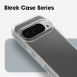 OtterBox React Series Case for Google Pixel 9 Pro XL Drop Proof Wireless Charging MIL-STD-810G Transparent