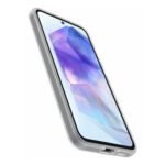 OtterBox React Series Case for Samsung Galaxy A55 5G Transparent Drop Proof MIL-STD-810G Wireless Charging