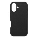 OtterBox Symmetry Series Cactus Leather Case for iPhone 16 MagSafe Drop Proof MIL-STD-810G in Noir Ash