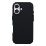 OtterBox Symmetry Series Cactus Leather Case for iPhone 16 MagSafe Drop Proof MIL-STD-810G in Noir Ash