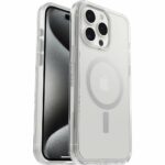 OtterBox Symmetry Series Clear Case for iPhone 15 Pro Max MagSafe Wireless Charging Drop Proof and Scratch Resistant