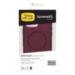 OtterBox Symmetry Series Clear for MagSafe Case for Apple iPhone 16 Pro Max Up Beet Translucent Drop Proof