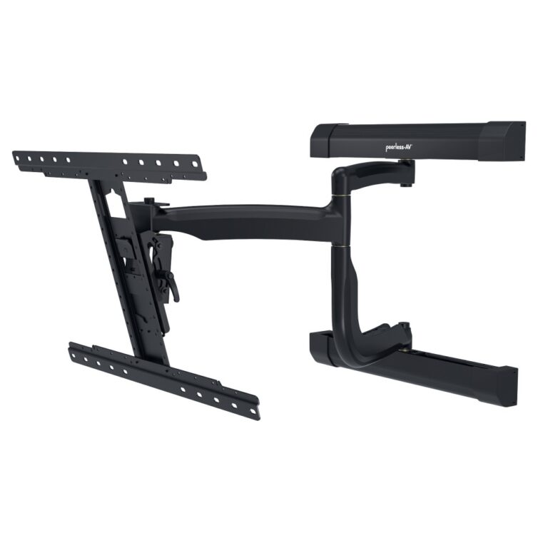 Peerless SA761PU Articulating TV Wall Mount Up to 75" Black 57kg Capacity VESA 200x100 to 600x400