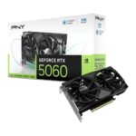 PNY NVIDIA GeForce RTX 5060 OC Graphics Card 8GB GDDR7 Dual Fan