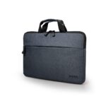 PORT Designs Belize 13.3" Laptop Sleeve Grey with Front Pocket and Removable Shoulder Strap