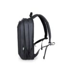PORT Designs Chicago Evo 16" Laptop Backpack Expandable 6L to 14L Black Water Repellent Recycled