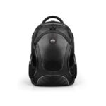 PORT Designs Courchevel II Eco Backpack 16" Laptop Compartment 27L Capacity 30% Recycled Materials Black