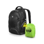 PORT Designs Courchevel II Eco Backpack 16" Laptop Compartment 27L Capacity 30% Recycled Materials Black