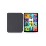 Port Designs Noumea II Slimclear Eco Flip Case for iPad 10.9" Black Transparent Recycled PET