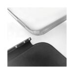 Port Designs Noumea II Slimclear Eco Flip Case for iPad 10.9" Black Transparent Recycled PET
