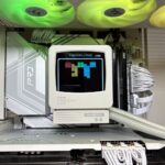 Retro Gaming PC AMD Ryzen 7 7700X3D 8 Core RX 9070 XT 16GB 32GB DDR5 1TB NVMe SSD Wi-Fi 7 Windows 11 White Tower