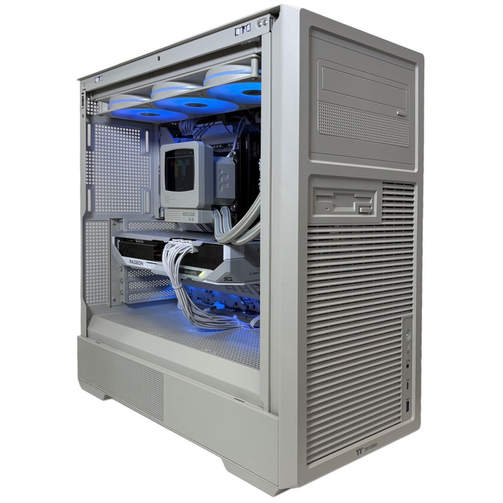 Retro Gaming PC AMD Ryzen 7 7700X3D 8 Core RX 9070 XT 16GB 32GB DDR5 1TB NVMe SSD Wi-Fi 7 Windows 11 White Tower Retro Gaming PC AMD Ryzen 7 7700X3D 8 Core RX 9070 XT 16GB 32GB DDR5 1TB NVMe SSD Wi-Fi 7 Windows 11 White Tower