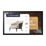 Samsung QM32C-T 32" Digital Signage Panel VA Full HD Touchscreen Tizen 7.0 16/7 Black