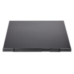 StarTech.com 1U 4-Post Adjustable Server Rack Shelf Black Steel 150kg Capacity 19.5 to 38in Depth