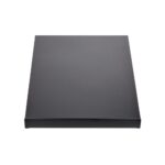StarTech.com 1U 4-Post Adjustable Server Rack Shelf Black Steel 150kg Capacity 19.5 to 38in Depth