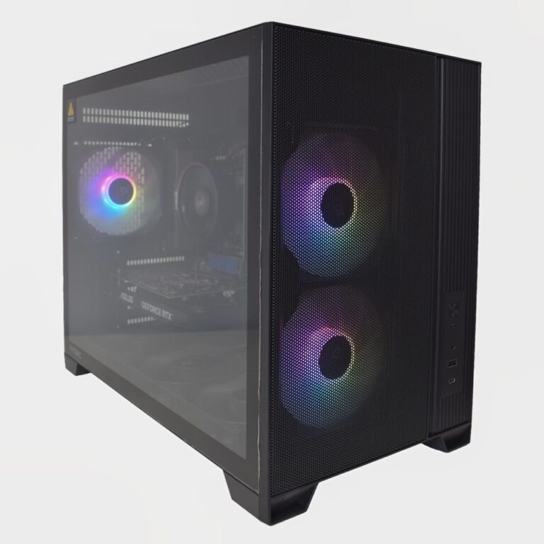 TARGET Gaming PC AMD Ryzen 5 6 Core 4.1GHz 8GB RAM 512GB NVMe RTX 3050 6GB Wi-Fi 6 Antec FLUXM Case