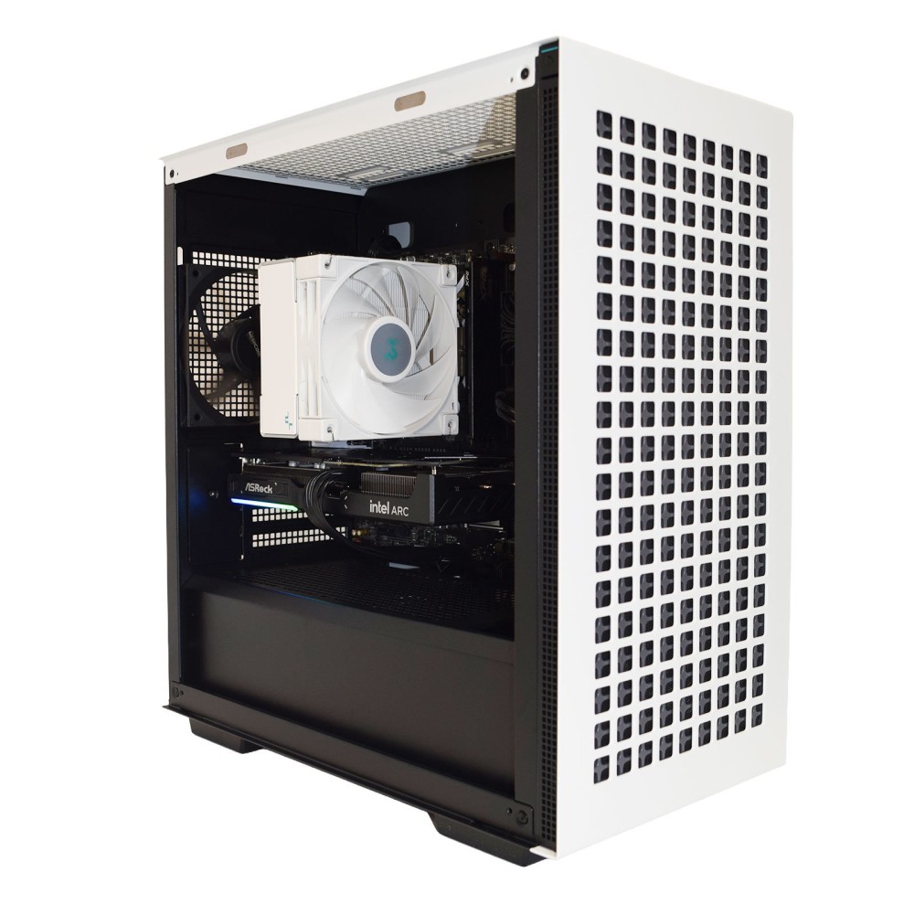 TARGET GM-557B Pre Built Gaming PC Intel Core Ultra 5 14 Core 5.20GHz 16GB DDR5 1TB NVMe Arc B570 10GB White TARGET GM-557B Pre Built Gaming PC Intel Core Ultra 5 14 Core 5.20GHz 16GB DDR5 1TB NVMe Arc B570 10GB White
