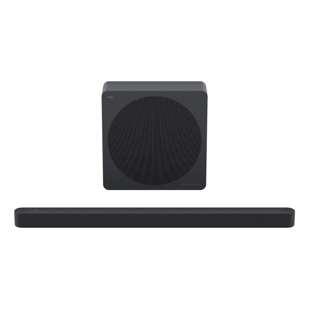 TCL A65K Soundbar 3.1.2 Channels 460W Dolby Atmos DTS:X Bluetooth 5.3 HDMI 2.1 eARC Titanium Subwoofer Included TCL A65K Soundbar 3.1.2 Channels 460W Dolby Atmos DTS:X Bluetooth 5.3 HDMI 2.1 eARC Titanium Subwoofer Included