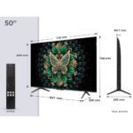 TCL C6K 50" QD-Mini LED 4K Ultra HD 144Hz Smart TV Metallic