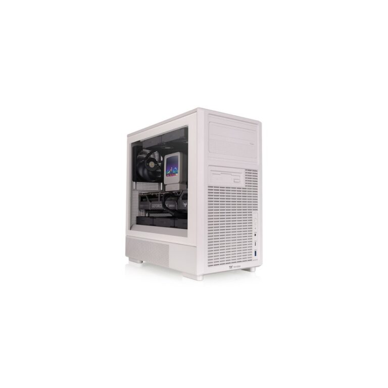 Thermaltake Retro 260 TG Micro Tower Case Beige Tempered Glass Side Panel Supports Micro ATX Mini ITX