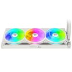 Thermaltake Retro 360 Ultra ARGB Sync AIO Liquid Cooler 3.7 CRT LCD Triple 120mm Fans White Intel AMD