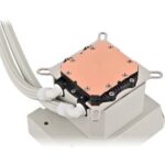 Thermaltake Retro 360 Ultra ARGB Sync AIO Liquid Cooler 3.7 CRT LCD Triple 120mm Fans White Intel AMD