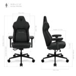 Thunder X3 TX3 CORE Smart Gaming Chair Core.RDY 180 Tech SYNC5 Mechanism 125kg Weight Limit Racer Black