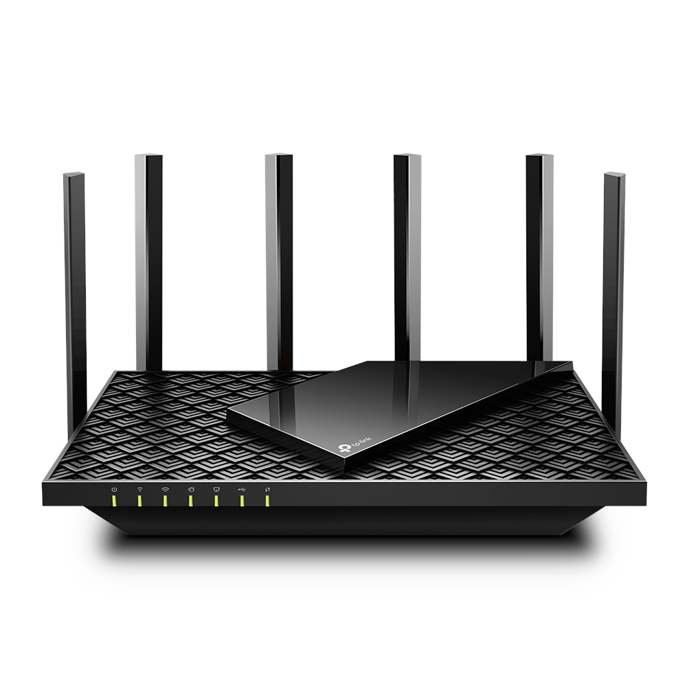 TP-Link Archer AX5400 Dual-Band Wi-Fi 6 Router Gigabit Ethernet 5400 Mbps 6 Antennas Black TP-Link Archer AX5400 Dual-Band Wi-Fi 6 Router Gigabit Ethernet 5400 Mbps 6 Antennas Black