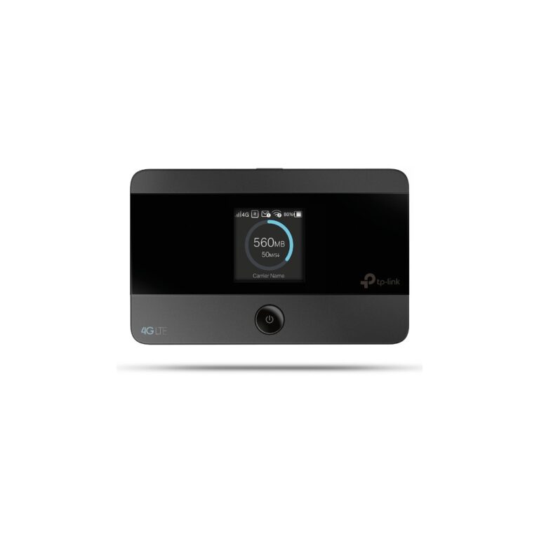 TP-Link M7350 4G LTE Mobile Wi-Fi Router 150Mbps 2100mAh Battery Built-in Display MicroSD Slot Black