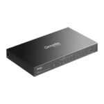 TP-Link Omada ES210GP Managed L2 Gigabit Ethernet Switch 10 Port 8 PoE+ 63W Budget DIN Rail Cloud Managed Black