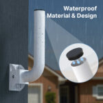 TP-Link Omada TL-APM200 Pole/Wall Mount Kit for Outdoor Access Point White Stainless Steel