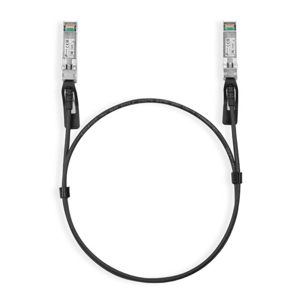TP-Link Omada TL-SM5220-1M SFP+ Direct Attach Copper Cable 1 m SFP+ to SFP+ 10 Gbit/s Black
