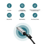 TP-Link Omada TL-SM5220-1M SFP+ Direct Attach Copper Cable 1 m SFP+ to SFP+ 10 Gbit/s Black