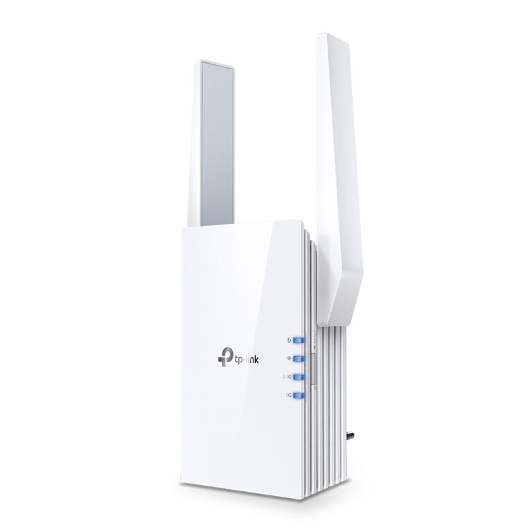 TP-Link RE505X Wi-Fi 6 Range Extender AX1500 Dual Band 1 Gigabit Ethernet Port White