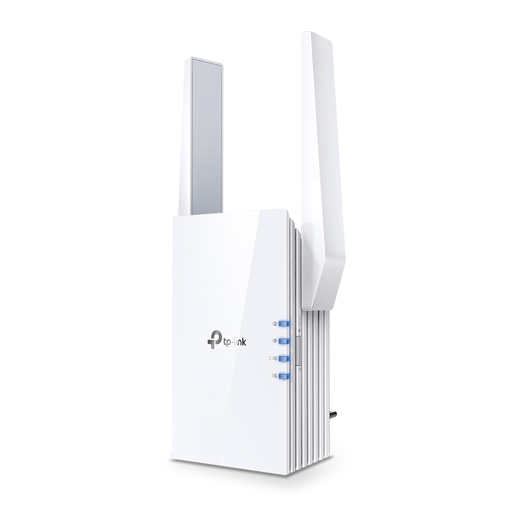TP-Link RE505X Wi-Fi 6 Range Extender AX1500 Dual Band 1 Gigabit Ethernet Port White TP-Link RE505X Wi-Fi 6 Range Extender AX1500 Dual Band 1 Gigabit Ethernet Port White