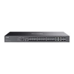 TP-Link SG5428XF Managed L3 Network Switch 20x Gigabit SFP 4x 10Gbps SFP+ 4x Combo Ports Black