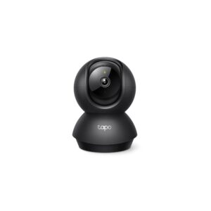 TP-Link TAPO C201 Indoor IP Security Camera 1080p Wi-Fi Night Vision 2-Way Audio Motion Detection MicroSD Black