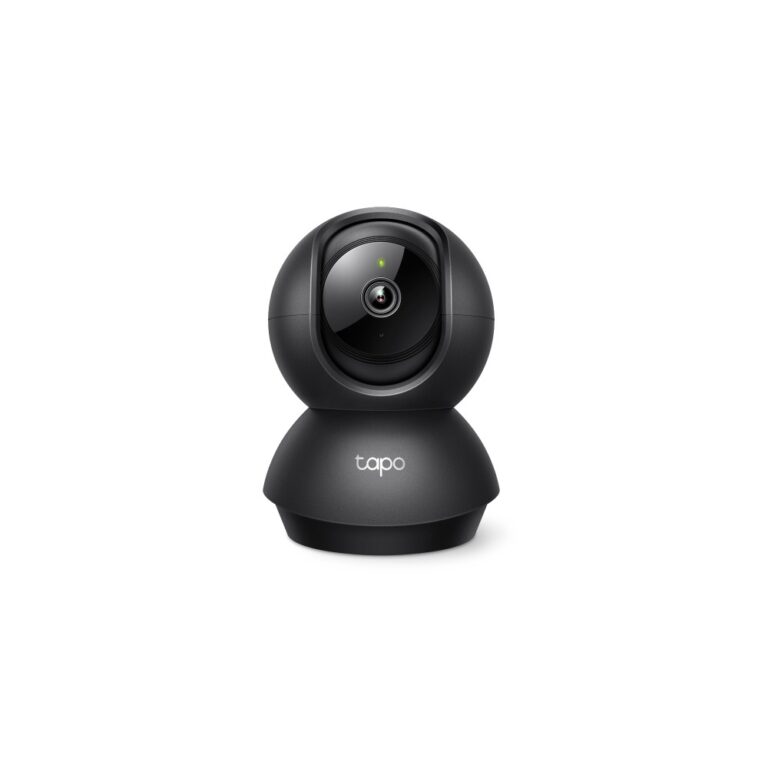 TP-Link TAPO C201 Indoor IP Security Camera 1080p Wi-Fi Night Vision 2-Way Audio Motion Detection MicroSD Black