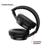 Verbatim TruSound Bluetooth 5.4 Headset Black Wireless Wired 3.5mm Built-in Microphone 10 Hours Playback Foldable