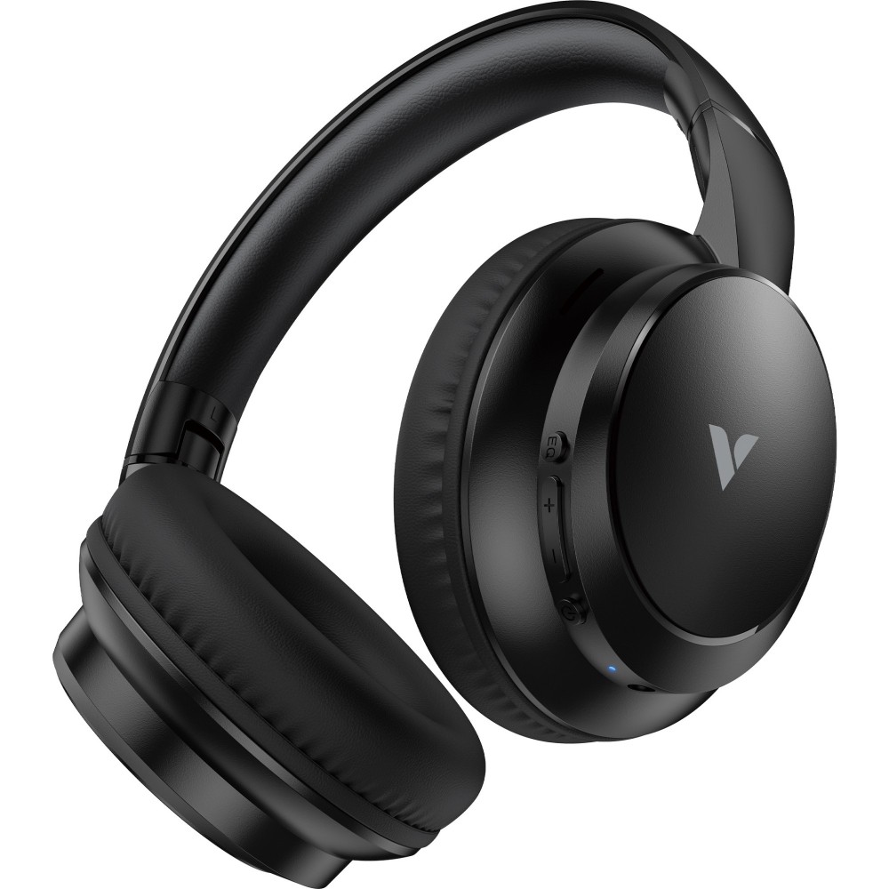 Verbatim TruSound Bluetooth 5.4 Headset Black Wireless Wired 3.5mm Built-in Microphone 10 Hours Playback Foldable Verbatim TruSound Bluetooth 5.4 Headset Black Wireless Wired 3.5mm Built-in Microphone 10 Hours Playback Foldable