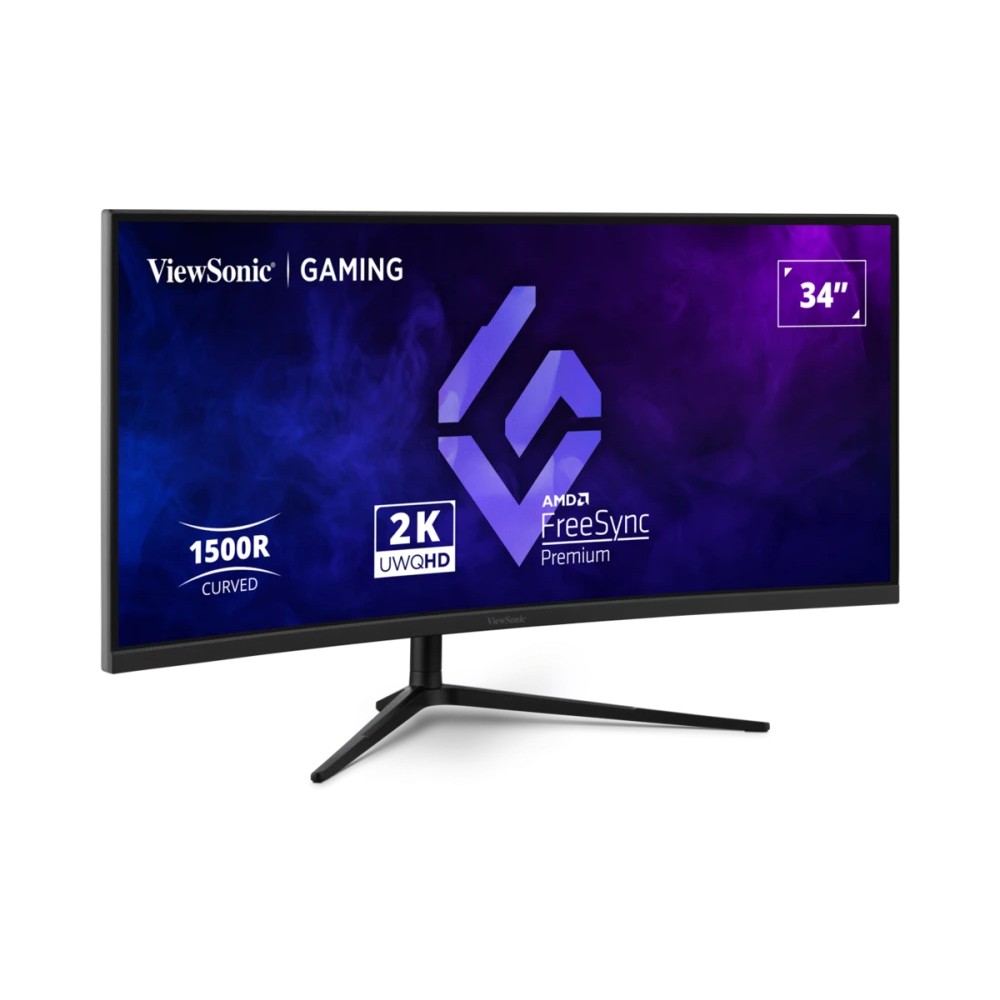 ViewSonic VX3418C-2K 34" Curved Gaming Monitor UWQHD 180Hz VA Panel Black ViewSonic VX3418C-2K 34" Curved Gaming Monitor UWQHD 180Hz VA Panel Black