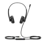 Yealink UH34 Dual Teams Headset Wired USB Type-A Black Boom Microphone Noise Cancelling